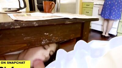 Step Dad Fucks Daughter who Stayed Home from School