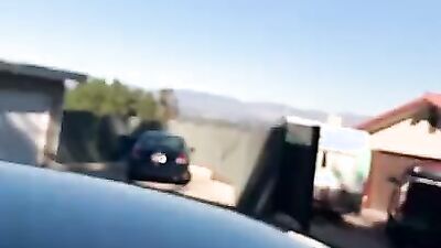 Babe Spencer Bradley is Cum Twerking in PUBLIC POV