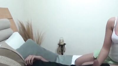 Sexy Stepsister Helps me with some Viagra Problem