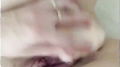 amazing step-daughter masturbating while taking a shower