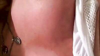 My Horny Step Sister Fucks herself in the Shower, DP