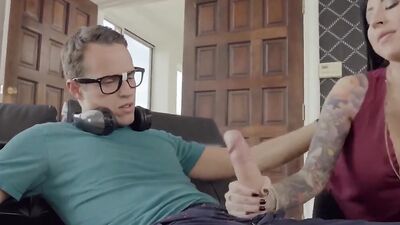 Busty Mom Caught me - Lily Lane