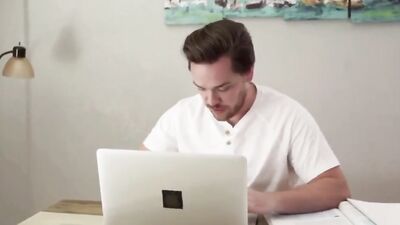 "are you okay over there you seem Kind of Distracted?" Step Sis Rides my Dick during Online Class