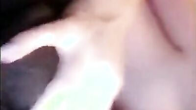 WHITE TEEN SUCKS THE LIFE OUT OF BLACK STUD WITH BBC!