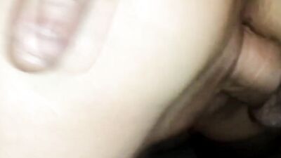 Stepsister in stockings gets a raging boner