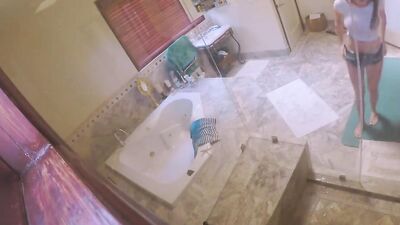 SPYFAM Busty Brunette Fucked By Step Bro
