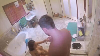 SPYFAM Busty Brunette Fucked By Step Bro