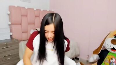 Cute Braces Teen trying to Cum on Cam (Part One)