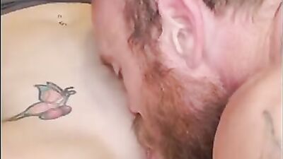 Stepdaddy Licks my Pussy Til I Cum & then Creampies me