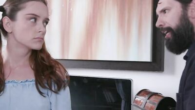 Disgruntled stepdad shafts lily glee bigly