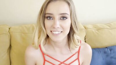 Lost bet leads to hot sex with hairy pussied stepsis