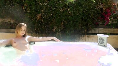 Jackhammering in a jacuzzi w ms. cole & big pole