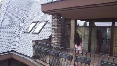 OLD4K. old Stepdad Stretches Young Chick and Cums all over her Tummy