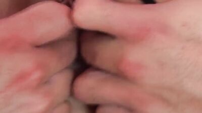 BustySis - Fucking my Stepsis' Big Oiled up Titties