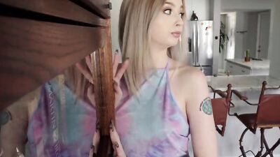 Ditching School Gets Teen Pussy Stretched By StepDad's Cock