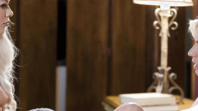 Elsa Jean Pleases Her MILF Stepmom By Inviting A Cute Friend