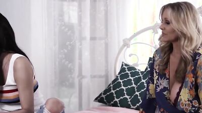 Julia Ann Comforts Broken Hearted Stepdaughter