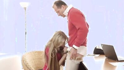 VIP4K. Mesmerizing miss performs crazy sex with older partner