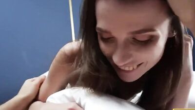 SIS. PORN. Girl complains about boyfriend to stepbrother and man decides
