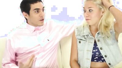 Bibi Miami gives her Stepbrother a Handjob