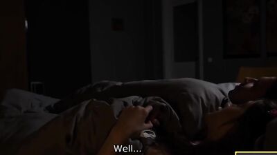 SIS.PORN. Lucky man and passionate stepsister who comes to be penetrated in the night
