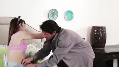 Stepdad Caught with Big Cock in Daughters Ass!