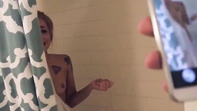 Holly Hendrix busted masturbating and fucked by stepbro