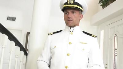 Bratty Ebony Daughter Disciplined by Military StepDaddy
