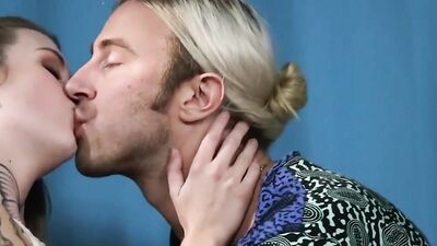Slutty Stepmom 3way with Son and Stripper