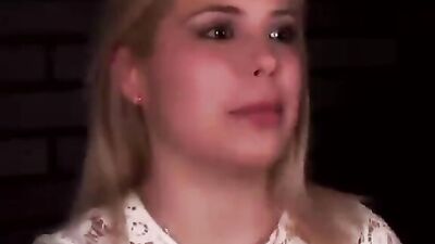 Cute blonde teen gets fucked big time