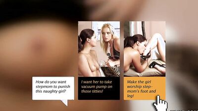 STEPMOM milks and fucks stepdaughter's best friend