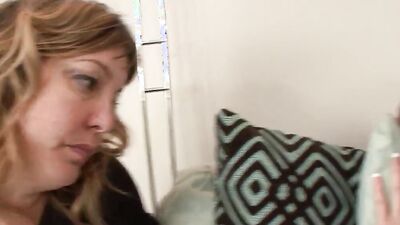 Sexy teen gets woken up for lesbian sex with her stepmom