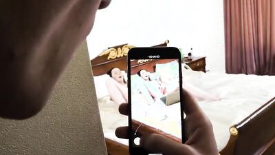 SIS.PORN. Girl wants Sex so Bad that Lets Stepbro Fuck her on the Bed