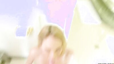 Dad Fucks her Young Step-daughter and his Client