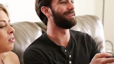 Zoey Monroe and her Stepbrother Finally make a Deal together