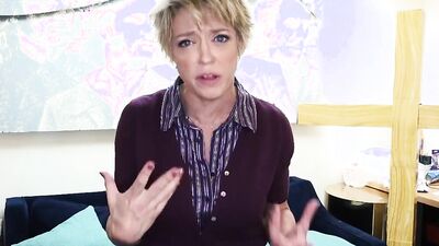 Blowjob and Ballsucking by Religious Mom - RealMomExposed