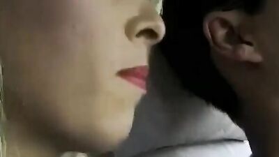 german stepmom picked up for backseat car sex