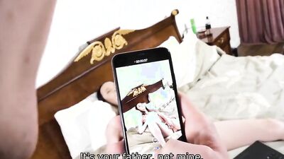 SIS.PORN. Excited Girl Masturbates and Catches Stepbrother Filming her