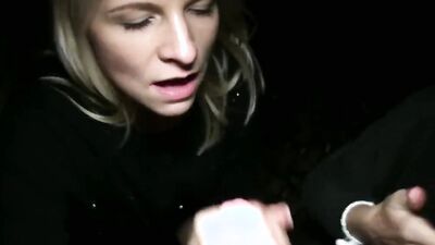 PublicAgent Sexy sisters finish off a second big cock for Xmas
