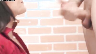 My Hot Stepmom Allowed me to Touch only her Pussy but i came in her