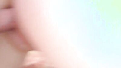 Amazing stepdaughter gets penetrated in the doggy position