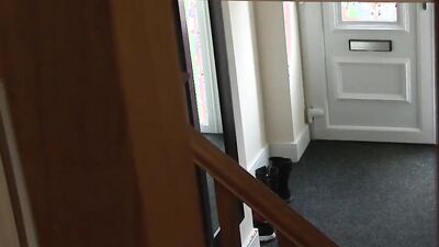Girl enjoys her stepdad his big black cock