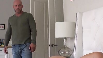 SCAM ANGELS - Blair Williams and BFF threeway with stepdad