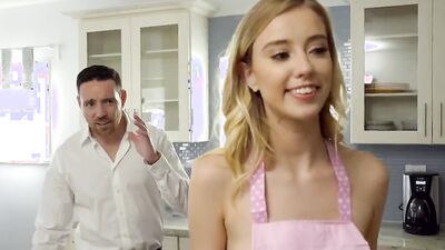 Seductive Haley Reed Tries Anal Sex With Stepdad In Kitchen!