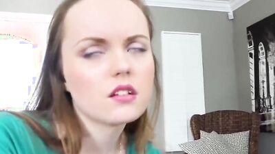 Stepdaughter River Fox seduces stepdad into POV doggystyle