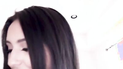 18yo latina Eliza Ibarra fucks stepdaddy doggystyle POV