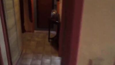 Gal Zoey Laine Slamms With Her Stepdad