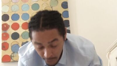 Jenna Ivory Eats New Black Step-Daddys Cum