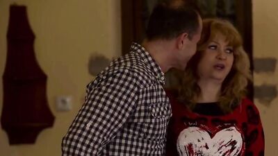Amazing sex action of older stepdad and two young nymphos