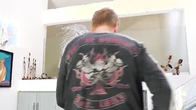 Petite Young Honey Gold Fucks Her Stepdad After Helping Him